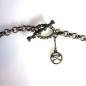 Preview: Tassel Collier mit keltischen Knoten und Rubin