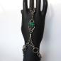 Preview: keltischer handschmuck-smaragd