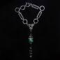 Preview: Handschmuck "click" mit Smaragd