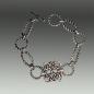 Preview: Keltisches Armband mit Doppelherz-Knoten