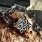 Preview: keltisches armband mit quadratknoten