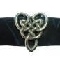 Preview: keltisches lederarmband mit herzknoten