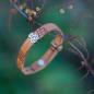 Preview: Lederarmband mit Slider aus Edelstahl