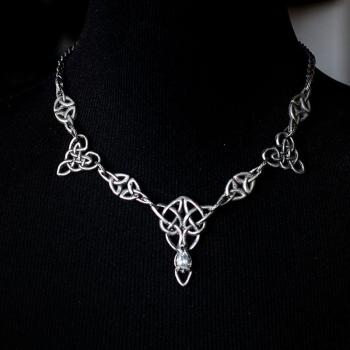 Keltische Kette mit Bergkristall
