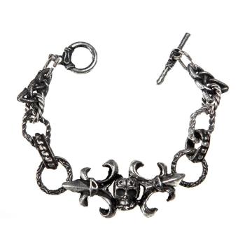 keltisches armband, totenkopf