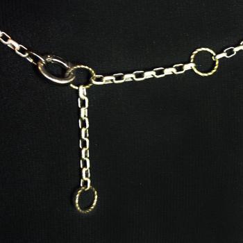 Kettengürtel mit Sternsaphir