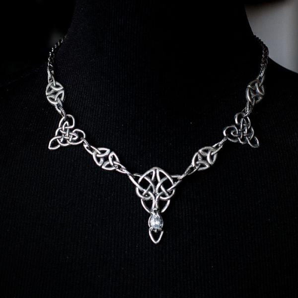 Keltische Kette mit Bergkristall