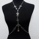 Körperkette mit keltischen Knoten und Citrin