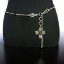 Kettengürtel mit Sternsaphir